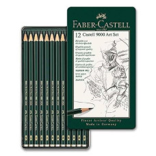 Набор карандашей чернографитных Faber-Castell Castel 9000 Art Set 12 шт 2H-8B 